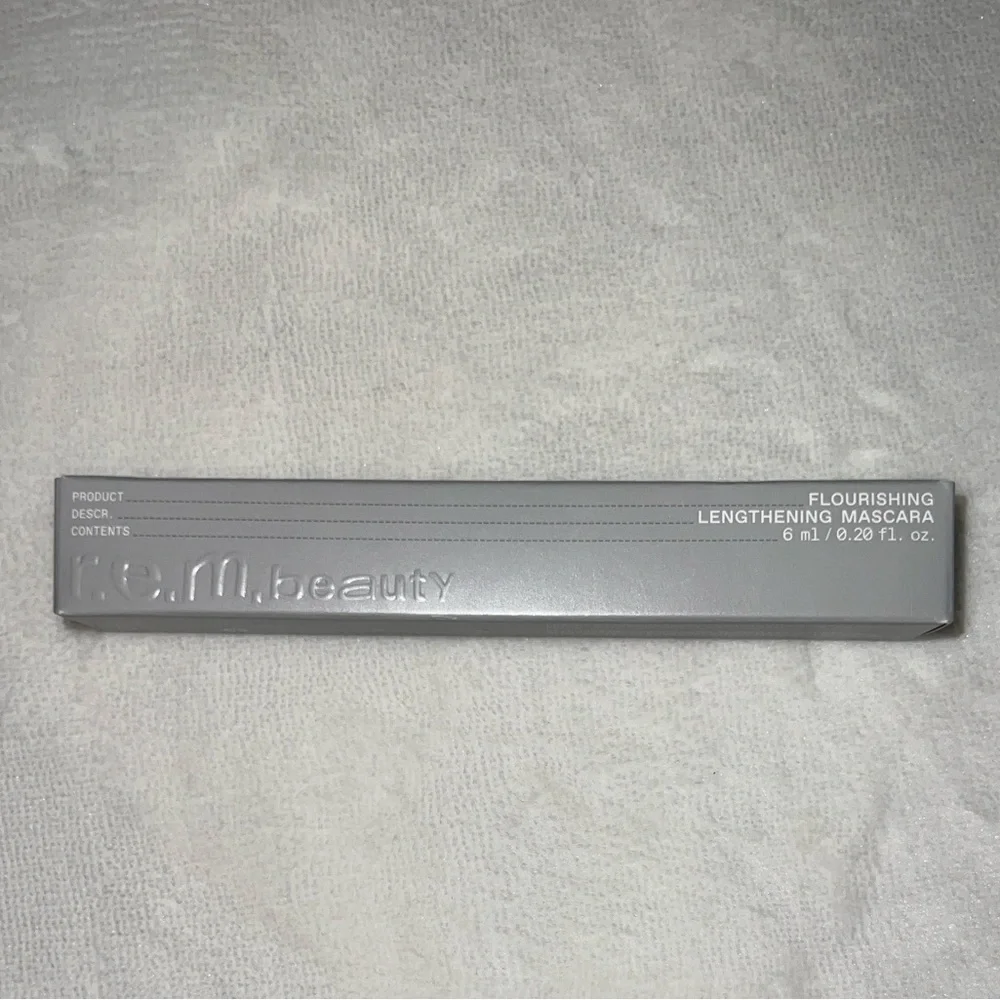 R.E.M. Beauty Mascara – Flourishing/Lengthening‎ Midnight Black (Full Size) NIB